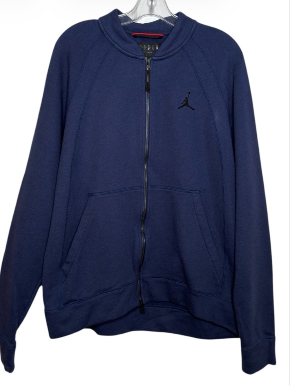 Nike Air Jordan  Full-Zip Hoodie with Black Jumpman Large